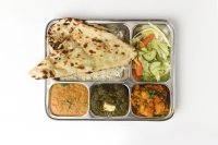 Non-Veg-Thali with Lamb Curry